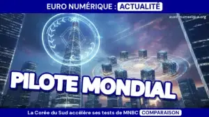 Euro numérique : la Corée du Sud avance sur son pilote