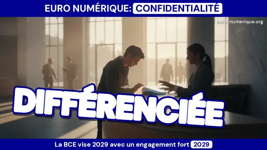 confidentialité différenciée euro numérique