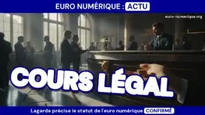 euro numérique cours légal