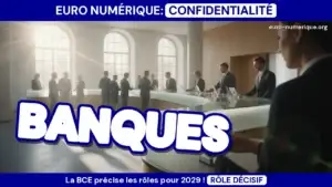 confidentialité euro numérique banques