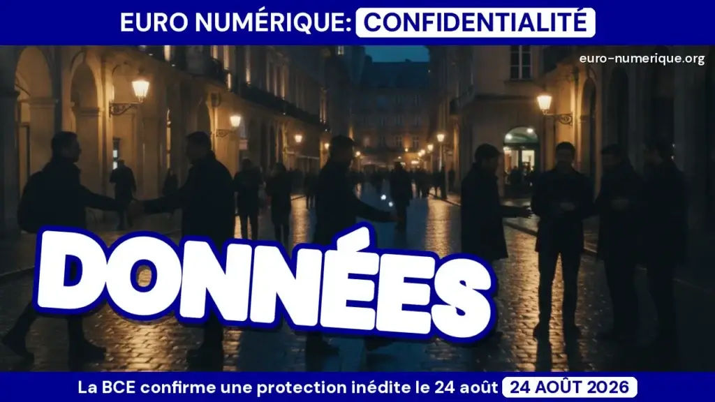 confidentialité euro numérique données
