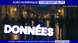 confidentialité euro numérique données