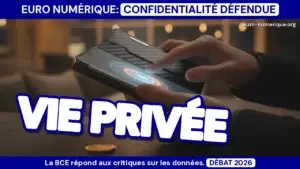 confidentialité paiements euro numérique