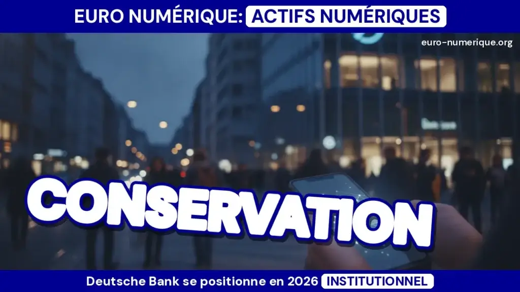 conservation actifs numériques