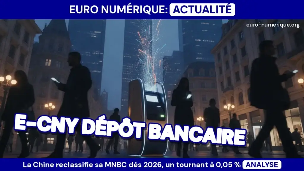 e-cny dépôt bancaire