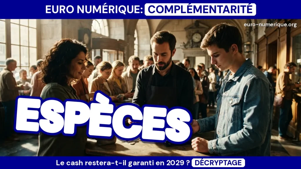 euro numérique espèces