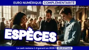 euro numérique espèces