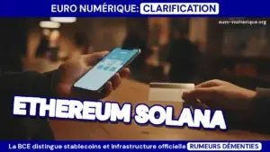 euro numérique ethereum solana