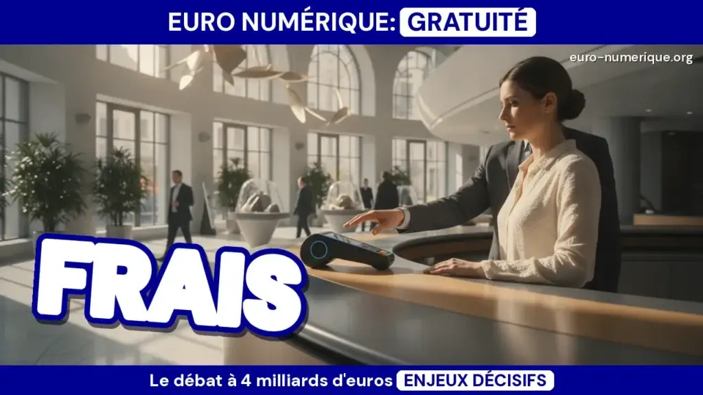 euro numérique gratuité frais