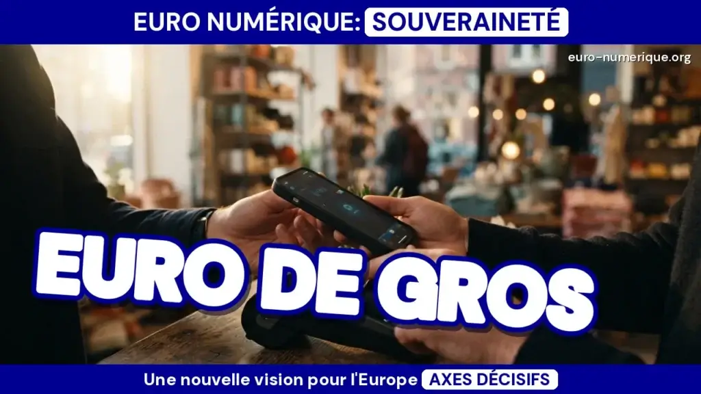 euro numérique de gros