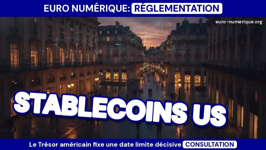 trésor américain stablecoins consultation
