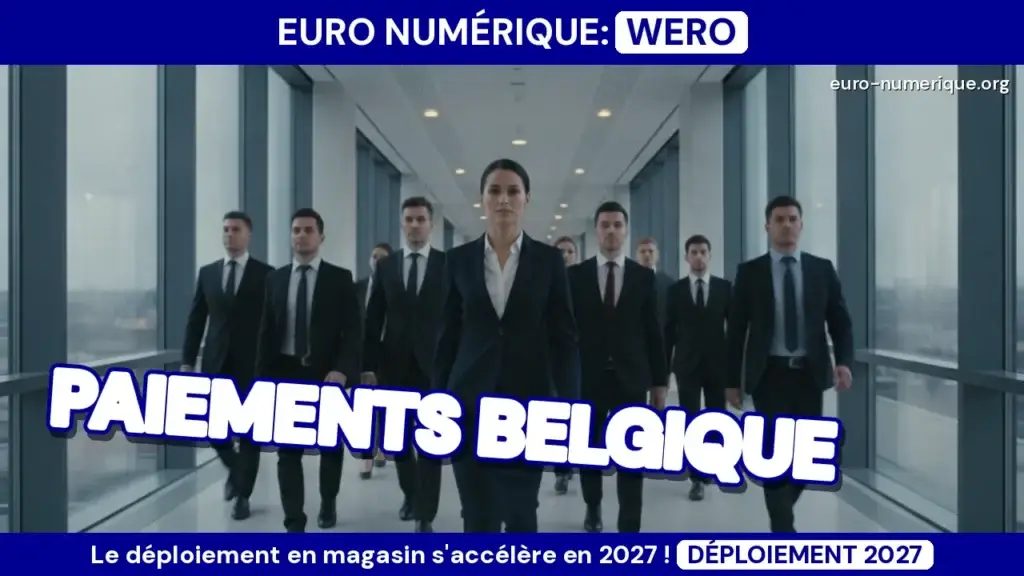 wero paiements magasin belgique
