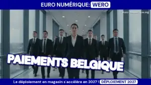 wero paiements magasin belgique