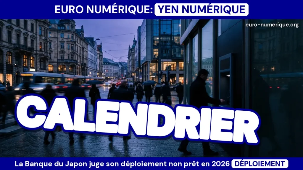 yen numérique calendrier