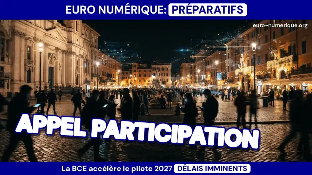 euro numérique appel participation