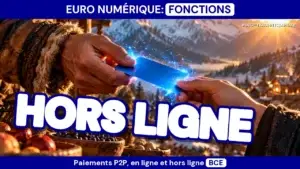 euro numérique fonctions