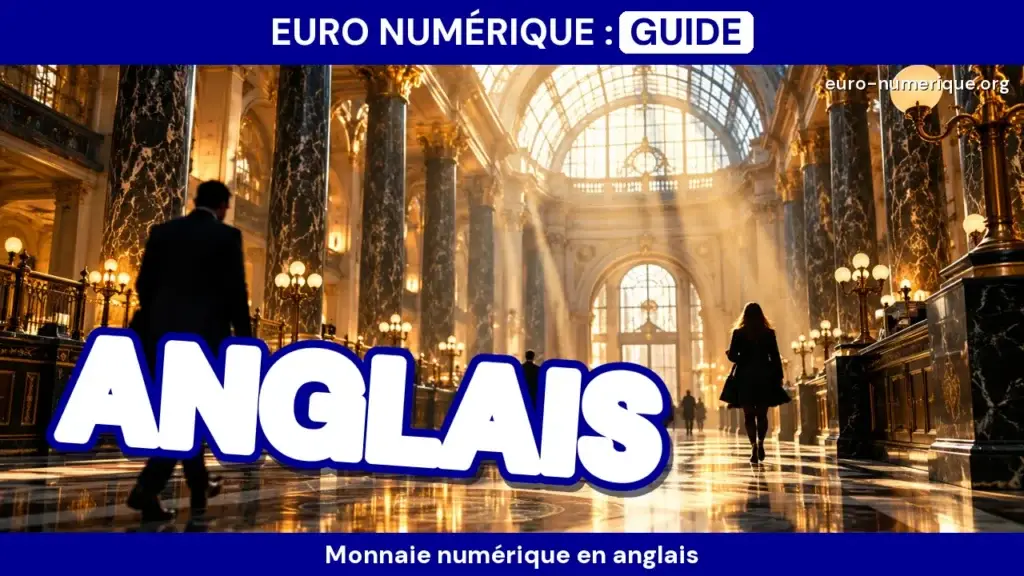 Monnaie numérique en anglais : les termes et leurs différences