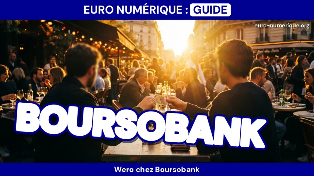 Wero chez Boursobank : date d’arrivée et ce qui va changer